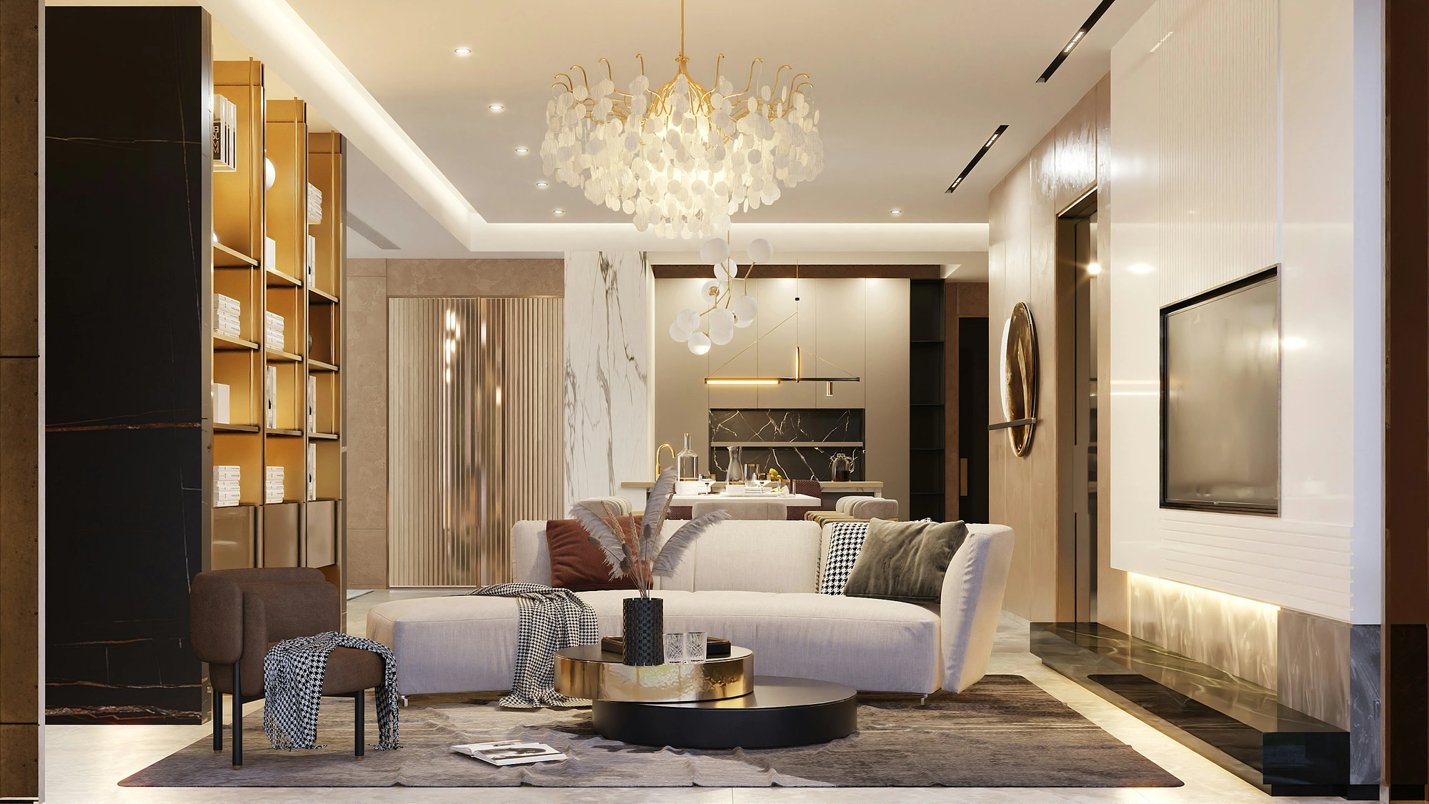 Xu hướng ứng dụng vật liệu đồng bộ trong thiết kế nội thất